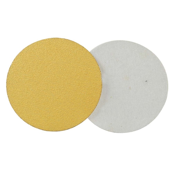 Superior Pads And Abrasives 240 Grit 5 Inch Diameter No-Hole PSA Sanding Paper (Ceramic Aluminum Oxide), PK 25 SD509P - main